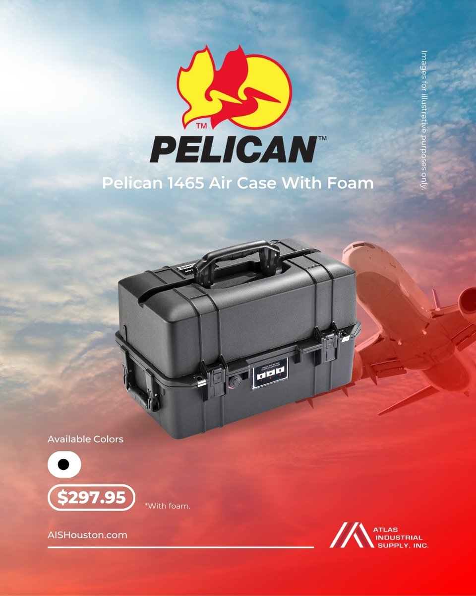 ✈️ Travel light, travel smart!

Protect your gear with the Pelican 1465 Air Case. It's tough on the outside, gentle on your equipment.

Find this product on our website ➡️
aishouston.com/collections/pe… 

Contact Us!
📞 +1 281-591-2211

#Pelican #PelicanCases #ProtectorCase #Har ...