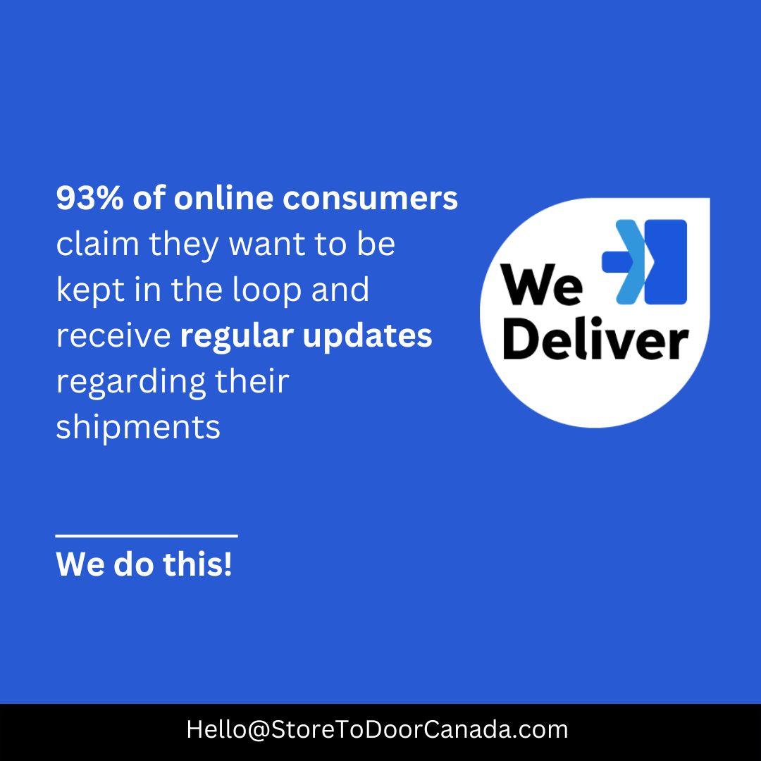 Almost all online consumers want to receive regular updates regarding their shipments, according to an EFT Last Mile Retail study. With our live delivery tracking feature, we can do this for you!
#wedeliver #samedaydelivery #delivery #deliverytracking