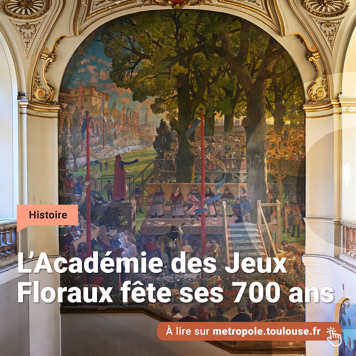 🌼 Pour célébrer les 700 ans de l’Académie des Jeux Floraux et honorer la langue d’oc, la Mairie de Toulouse a baptisé un nouveau jardin, situé en bordure de la Garonne. Une programmation culturelle est également proposée. 🔗 bit.ly/3WjS8gE