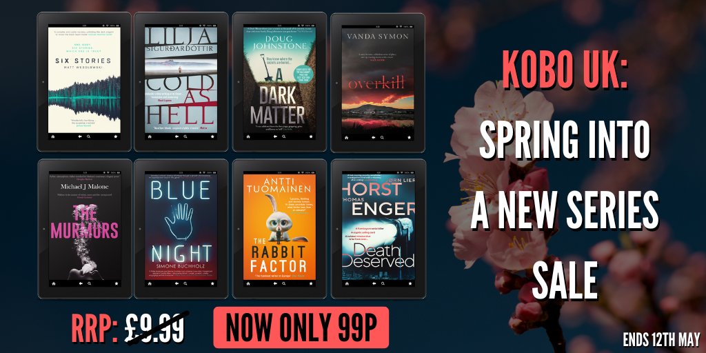 ✨Spring into a new series🌺 Grab the first books in these bestselling #TranslatedFiction #Series for ONLY #99p on Kobo🎉 Death Deserved: bit.ly/3NCRswR Cold as Hell: bit.ly/3W80JkiThe Rabbit Factor: bit.ly/3pM9S67 Blue Night: bit.ly/3IfSXPw