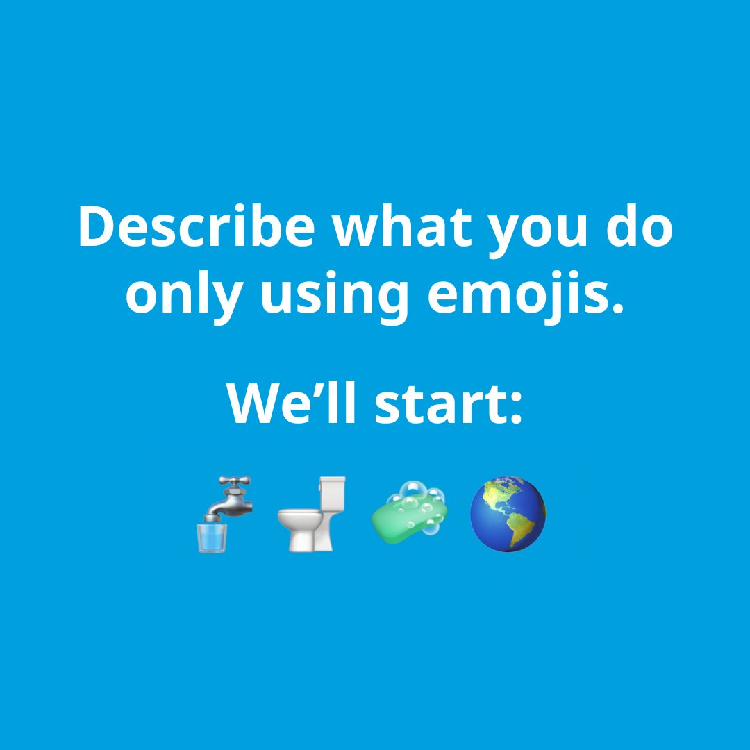 Describe what you do only using emojis 👇