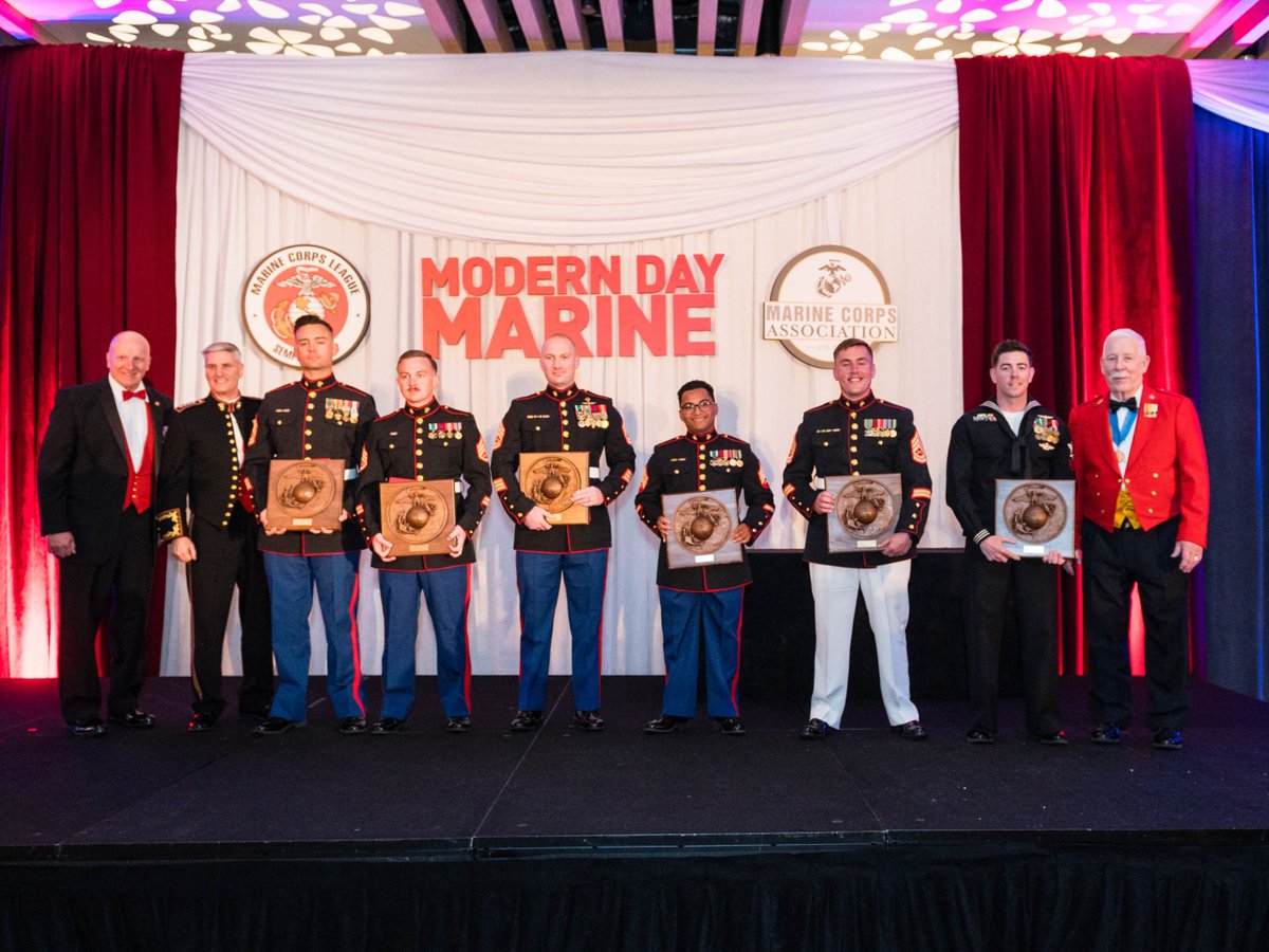 Last night at the Grand Gala & Awards Ceremony the 2024 Enlisted Awards Recipients were recognized for their hard work and achievements! See the list of the recipients: bit.ly/49ZDTAJ #ModernDayMarine #MDM24