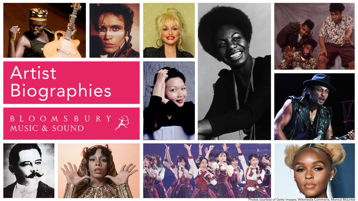 300 new artist biographies are now live on our digital platform Bloomsbury Music & Sound. 🎤🎵 The site now hosts over 800 free-to-read biographies about artists from across the globe. Brush-up on your knowledge of your favourite artists here: bit.ly/44nTXes