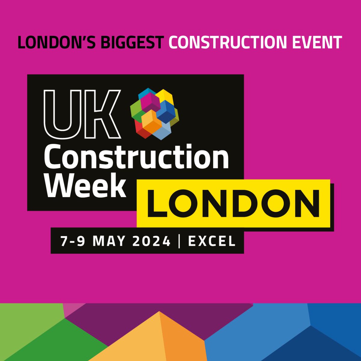 Just FIVE days to go until UK Construction Week! Hosting some of the biggest brands in construction all in one room, this isn't one to miss. You can register your interest here: bit.ly/3QfNXia