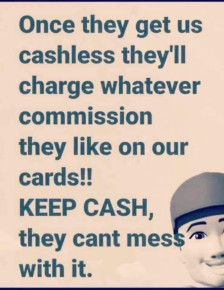 Cash is king!