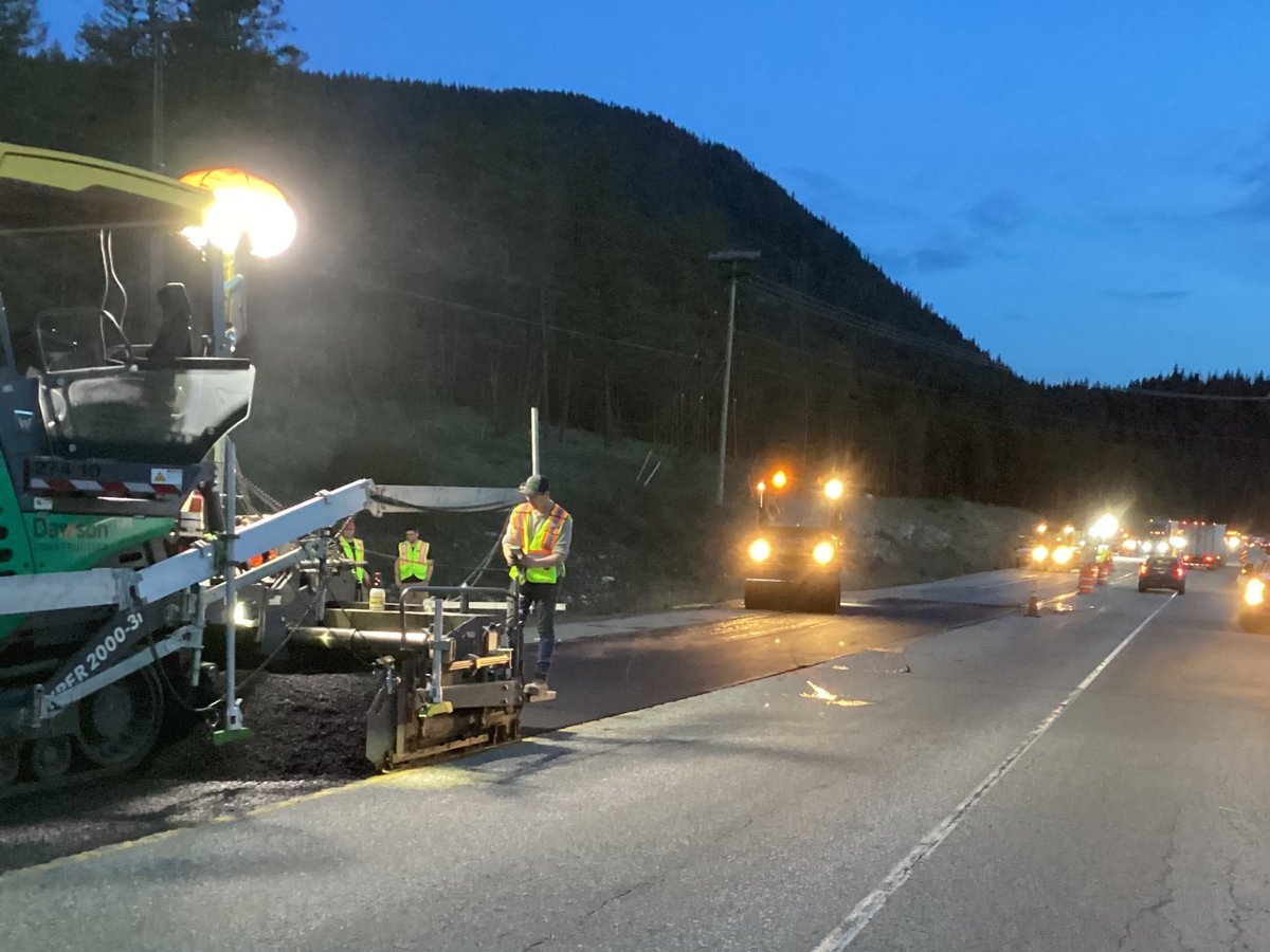 Back at it!

Our paving crew recently got their 2024 season underway last week, working a project from Hoffman’s Bluff near #ChaseBC and from Chase to the Little River bridge. Our team is excited to be back at work in #BeautifulBC.

#InteriorBC #Construction