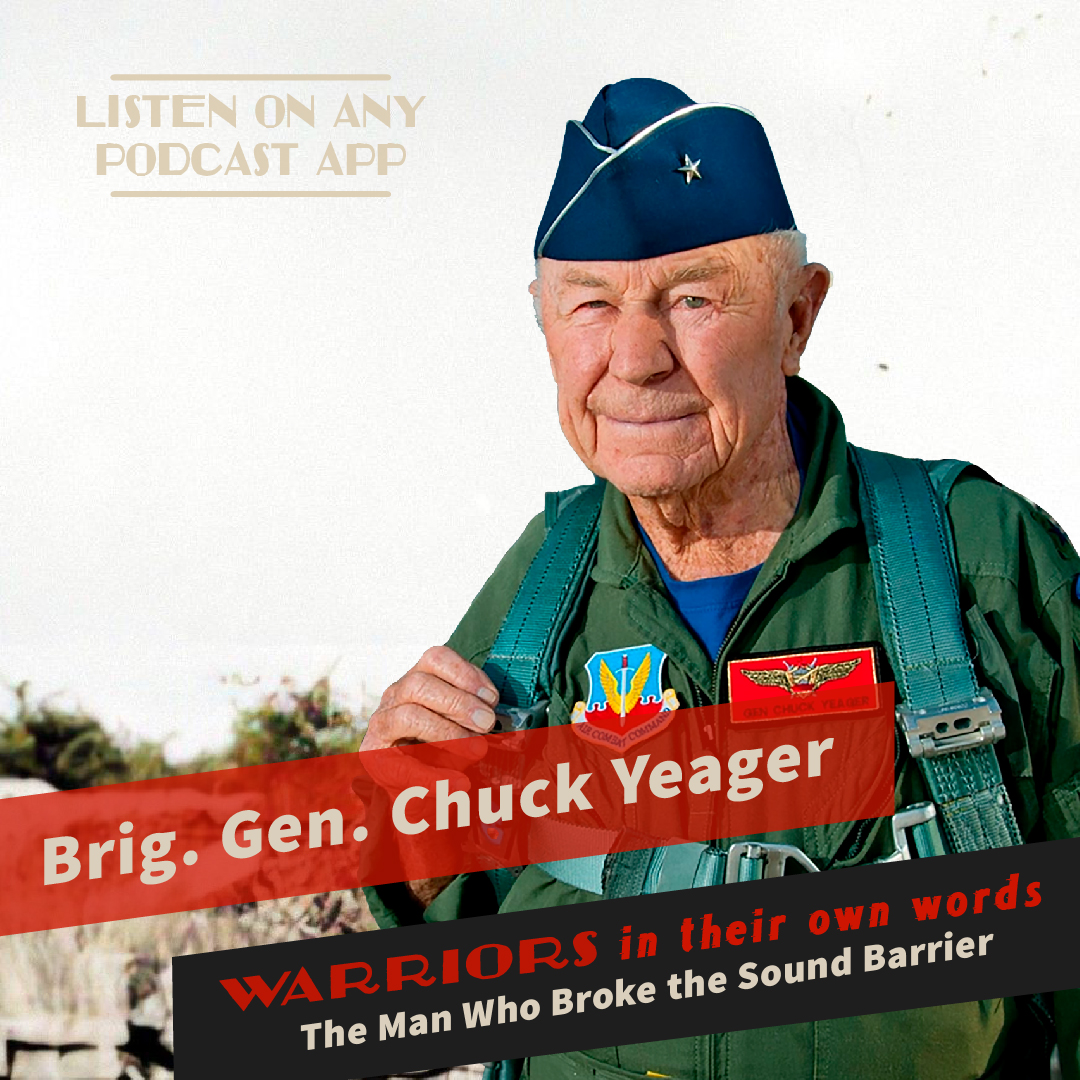 Hear Chuck Yeager talk about breaking the sound barrier, his days as a fighter pilot in WWII, and serving as the Commandant of the Aerospace Research Pilot School:

hubs.li/Q02vr4H10