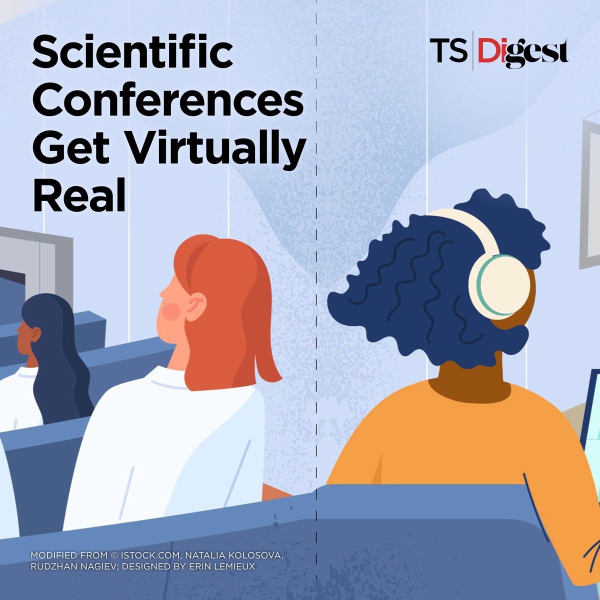 Despite the ease of virtual options, many scientists attend in person conferences. Why is the digital medium good but not good enough? Find out: bit.ly/4dpoc8P