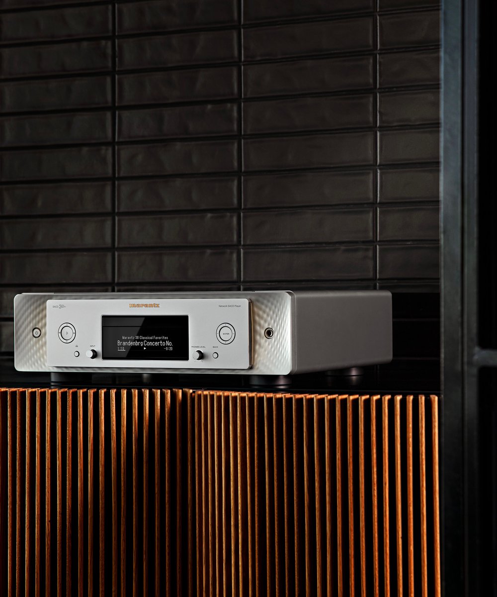 SACD 30n is built to meet all the requirements of the modern listener who wants to combine a large music collection with the leading online music services.

Explore: marantz.com/en-us/product/…