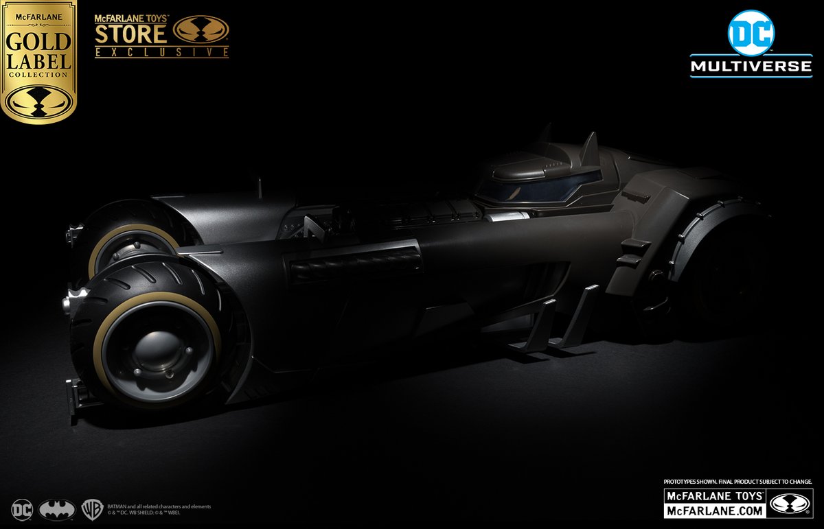 Batman: White Knight Batmobile™ launches for pre-order TODAY at 9am PT / 12pm ET exclusively at McFarlane Toys Store! #McFarlaneToys #DCMultiverse #McFarlaneToysStore #Batman #BatmanWhiteKnight