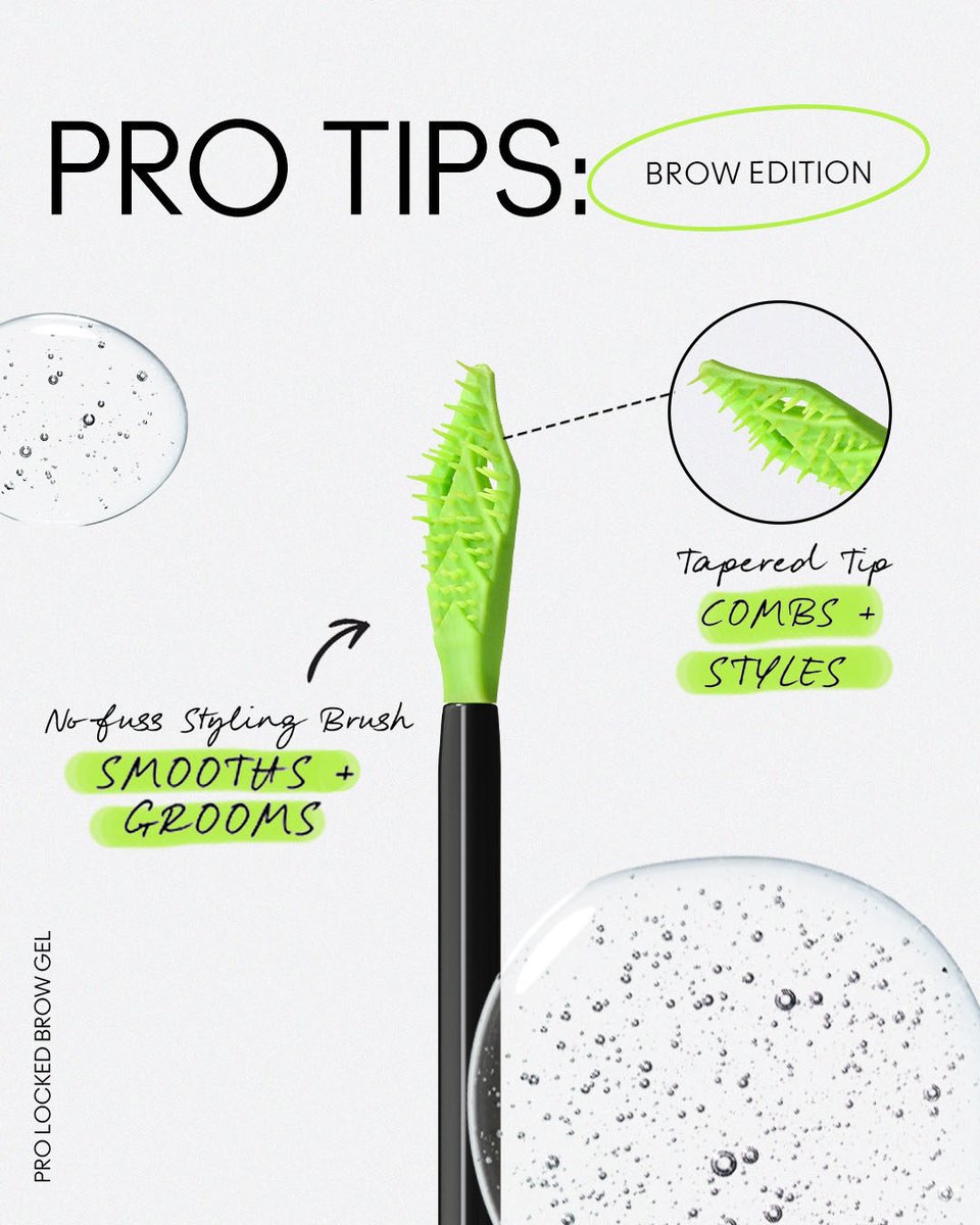 You don't need to be an expert to achieve Pro Brows. Check out our NEW Pro Tips that empower you to bang out a 🔥 brow look with ease. #FlickSlickSick #MACBrowGel #MACBrowDefiner