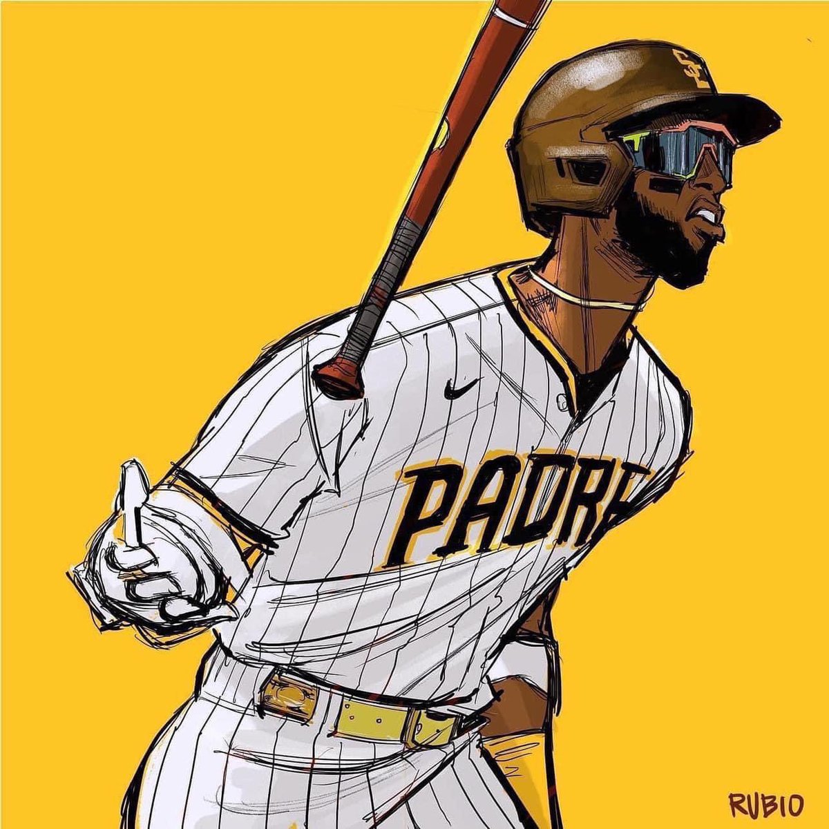 SLAM DIEGO Oh, it’s been a while. I’m hoping I can start wearing my SLAM DIEGO shirts more often. Yeah #JakeCronenworth and #JuricksonProfar are representing and BRINGING IT BACK! @Padres #FriarFaithful #SanDiegoPadres #LFG ✊🏾✊✊🏾✊