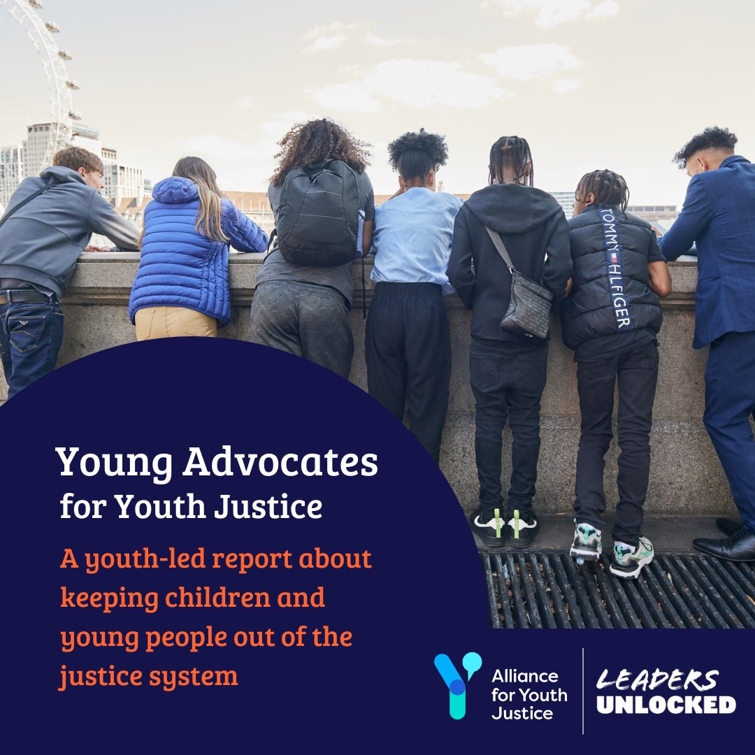 ✨ NEW REPORT ✨ The Young Advocates, supported by @the_AYJ & @LeadersUnlocked have published their latest report! It presents findings to improve youth justice, from peer engagement with 90 children & young people across England & Wales. Read it here: bit.ly/YA-2024