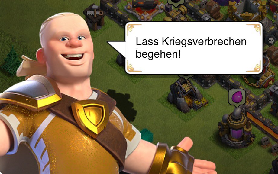 ganz komisches Clash of Clans Update