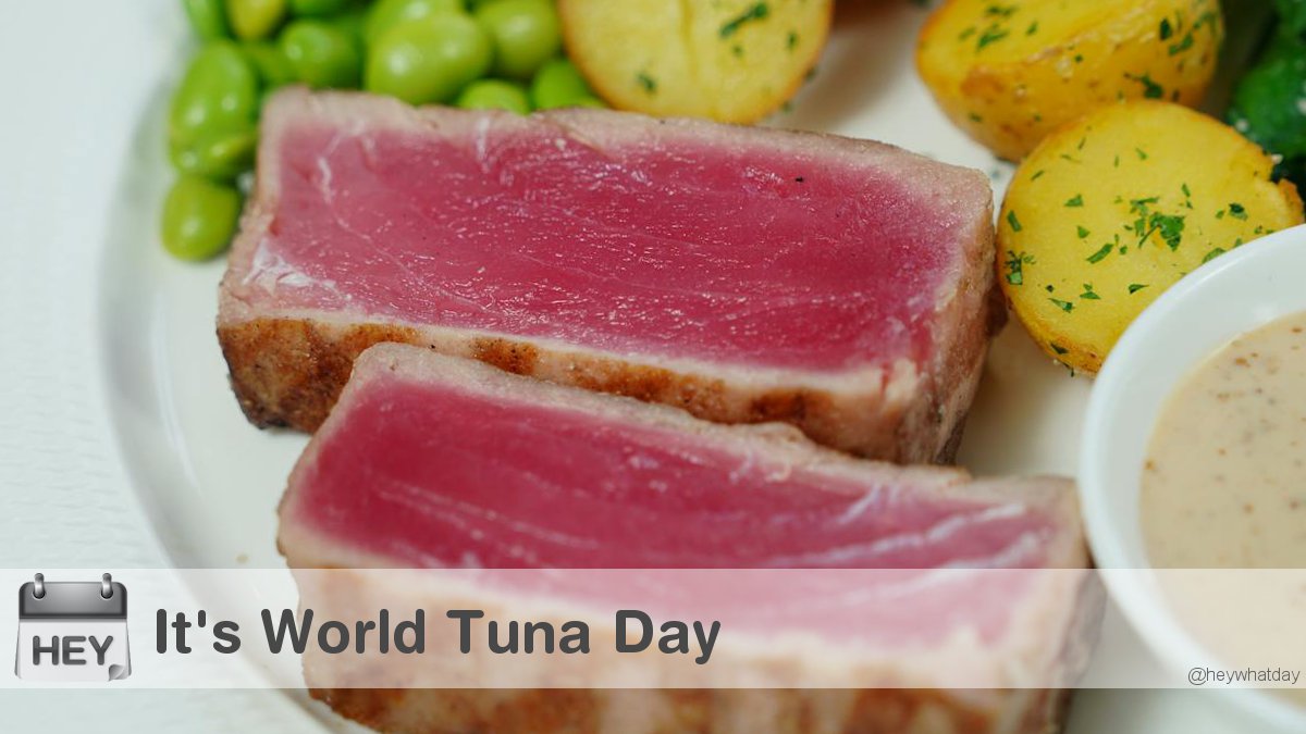 It's World Tuna Day! 
#WorldTunaDay #TunaDay #Tuna