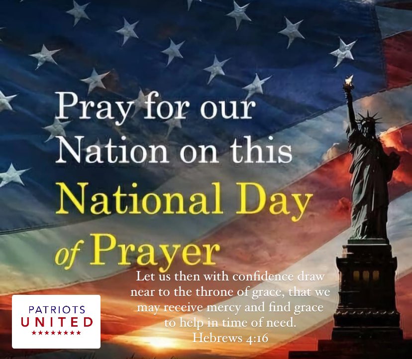 National Day of Prayer 2024. 
Lord, let us be a Nation that turns back to you. #NationalDayofPrayer #PrayAlways