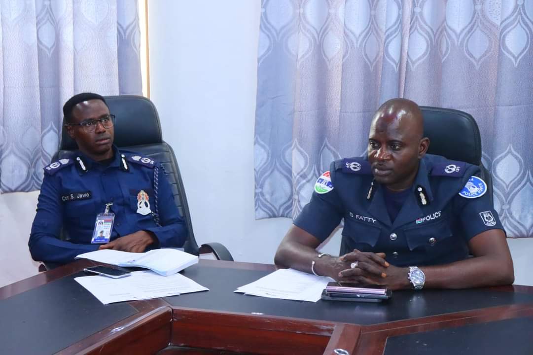 The Gambia Police Force GIZ and Wassu Gambia Kafo had a meeting at the Police Headquarters to discuss a concept for an assessment on Sexual and Gender-Based Violence (SGBV) for Police officers.