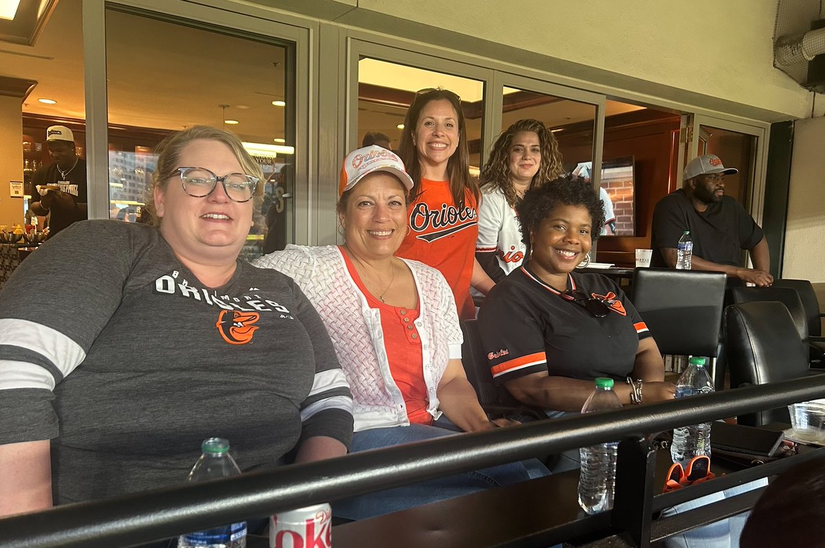 Members of our team headed to Camden Yards last night to enjoy time together and cheer on the @Orioles! Let’s go O’s!