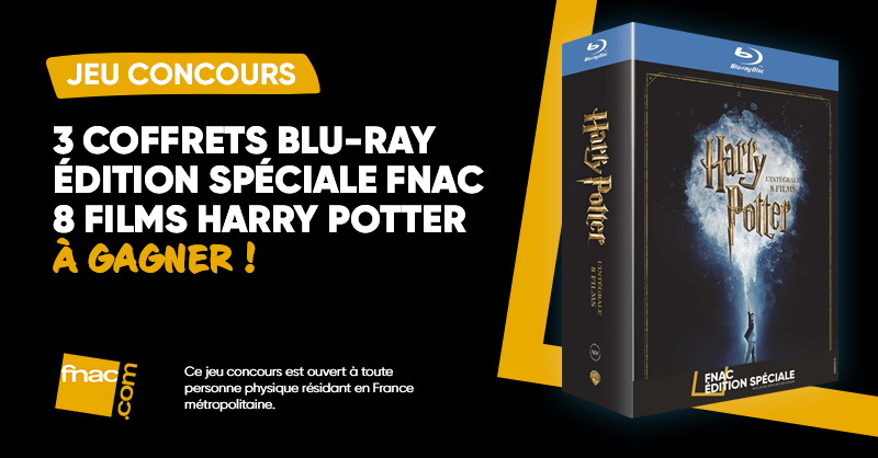 JEU CONCOURS 🧙‍♂️ | Pour le Harry Potter’s Day, tentez de remporter 3 coffrets Blu-ray en édition spéciale FNAC ! Pour participer 👉 RT + Follow @FNAC + Dites-nous en commentaire à quelle maison Poudlard appartenez-vous ? Bonne chance à tous ! ☘ TAS le 09/04. 3 gagnants