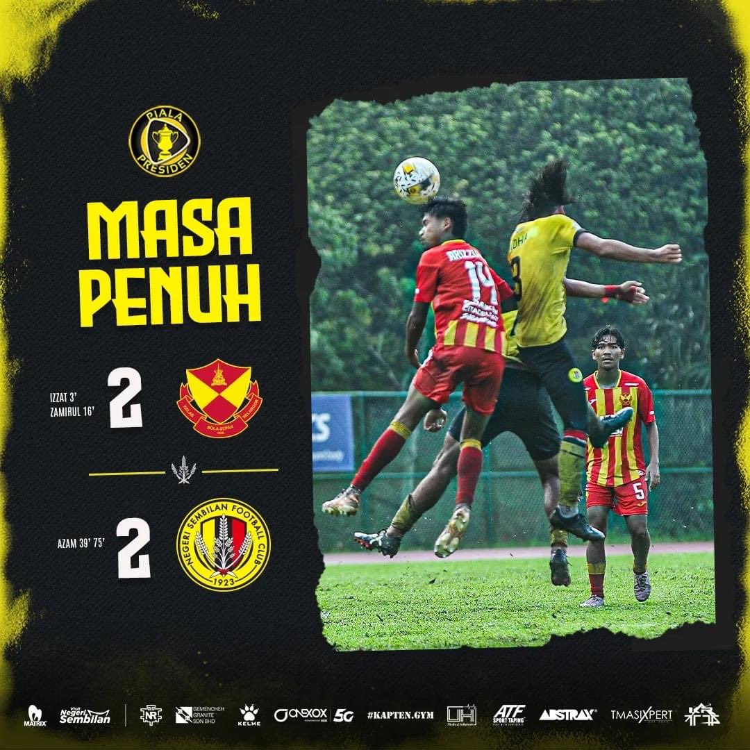 Pasukan Presiden NSFC bangkit menyamakan kedudukan dari 2-0 kepada 2-2 ketika menentang Selangor. Keputusan yang baik. Sementara itu pasukan senior NSFC pula menang 0-2 ke atas pasukan Malaysia Universiti dalam satu perlawanan pemanas badan.