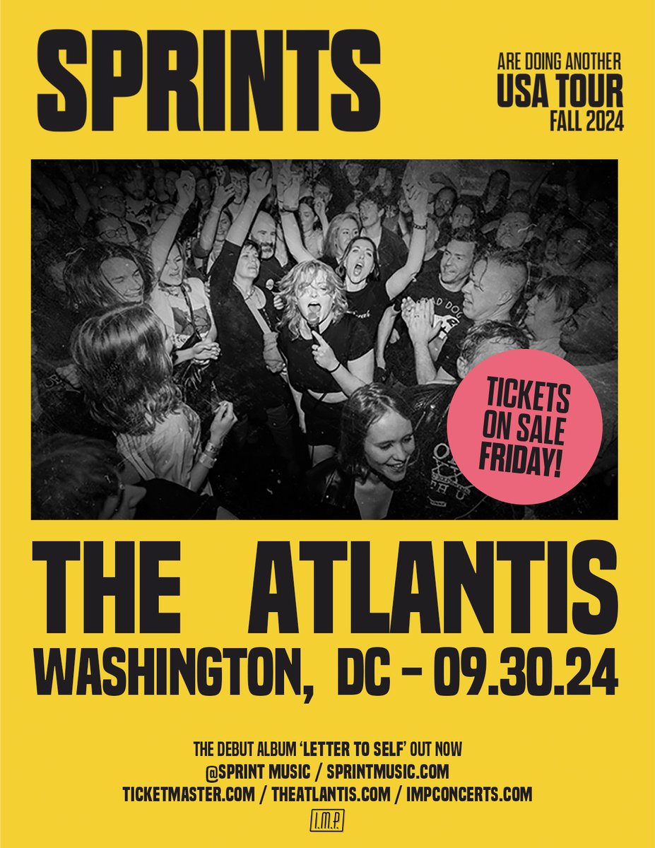 JUST ANNOUNCED: 9/30, @SPRINTSmusic Tickets on sale Friday, May 3rd at 10AM at theatlantis.com