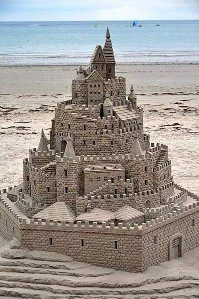 Extreme sandcastle