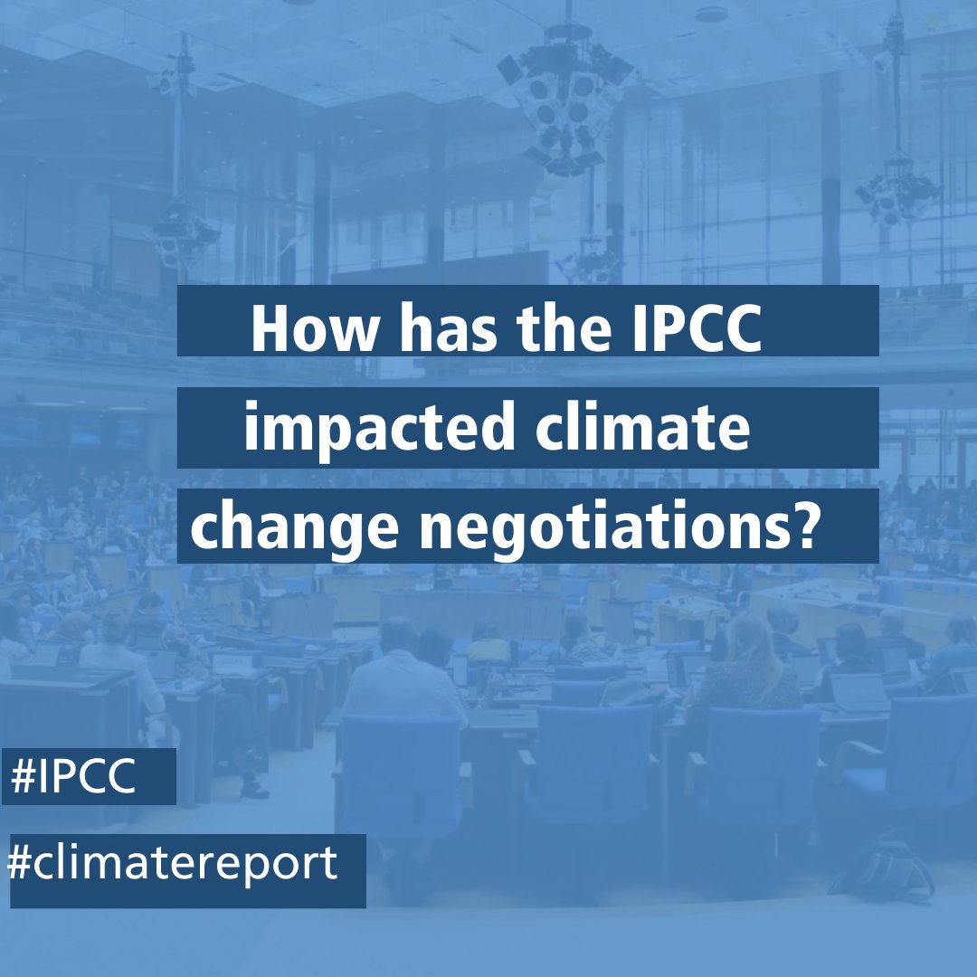 It can take 3-4 years to produce an #IPCC report. The process is complex, robust & transparent. IPCC reports are scientific policy-relevant documents that underlie negotiations at @UNFCCC’s COP. How has the #IPCC impacted climate negotiations? 👉🏽bit.ly/FStime