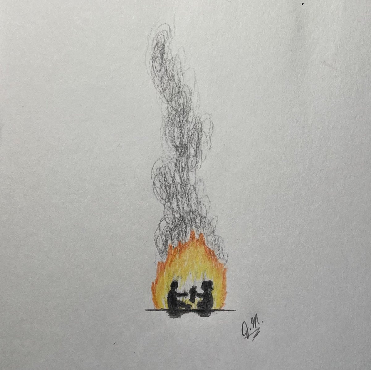 Spring Break!

#pencildrawing #drawing #draw #pencilsketch #sketching #sketch #sketchdrawing #sketchbook #pencilart #pencilartist #art #artist #artistsontwitter #sketchart #sketchartist #illustration #illustrationartist #silhouette #fire #kids #darkart #Surrealism #surrealart