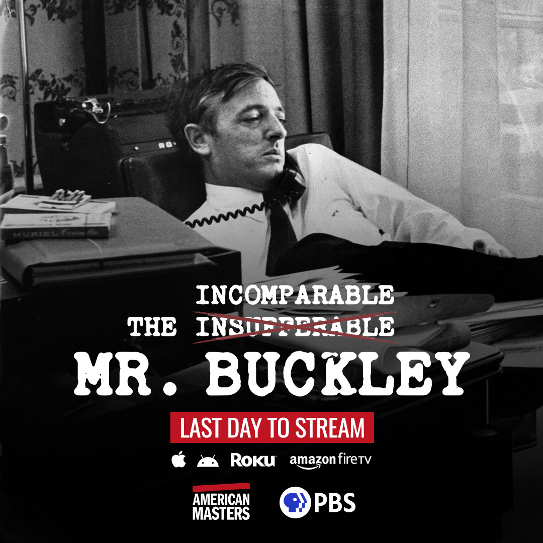 Today is the last day to free stream 'The Incomparable Mr. Buckley' - catch it before it's gone! ow.ly/7mLY50RuaBN