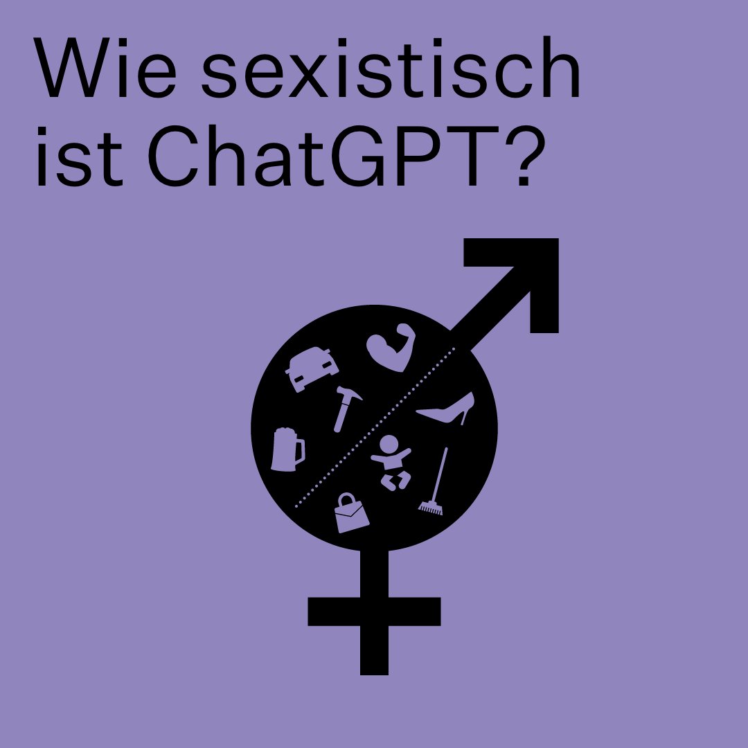 Die Antwort darauf erfahrt ihr hier: link.hm.edu/MindsnacksChat… #ki #chatgpt #sexismus #hochschulemünchen