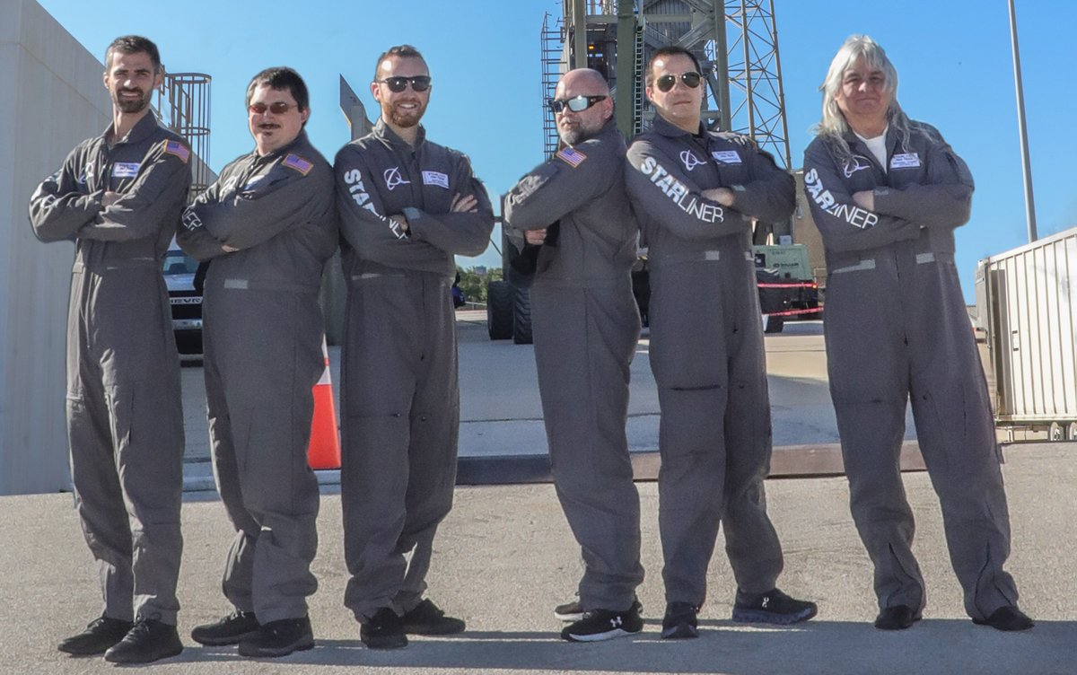 Meet the A Team ⚡...and the B Team 🚀, too! Starting at L-32 hours, Pad Team A and Pad Team B work in harmony to secure and help keep #Starliner on schedule for launch. Meet the team: boeing.com/features/2024/…
