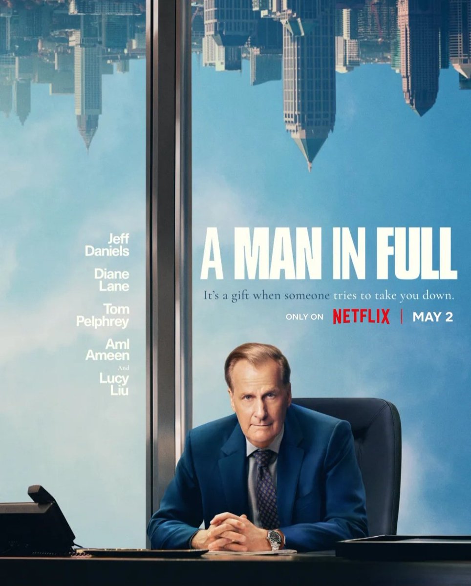 Netflix'in yeni mini dizisi A Man in Full baya kaliteli iş olmuş. Sevdiğim oyuncuların da bulunması dizi öyle akıp gitti ki harika. Son zamanlarda Netflix çok güzel mini dizilere imza atıyor valla bravo 👍👌😋