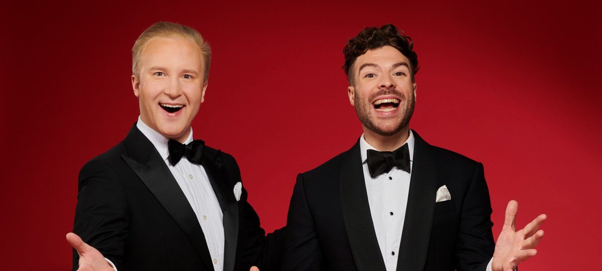 🎟️ TICKETS NOW ON SALE FOR @sextedmyboss LIVE! Join us for an evening full of laugh-out-loud stories as @williamhanson and @jordannorth1 present their hit comedy podcast live from the London Palladium. 📅 Tues 14 May, 19.15 ✨ Book your Tickets > ow.ly/AUY350RuLBI
