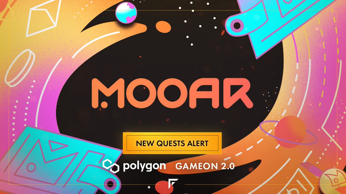 Unlock the Next Level: Dive into our fresh sets of quests with @mooarofficial in partnership with @0xPolygonEco. 🎮 

MOOAR is the NFT Marketplace of FSL, creators of STEPN and Gas Hero. 🚀

Quest link: forge.gg/home/featured-…