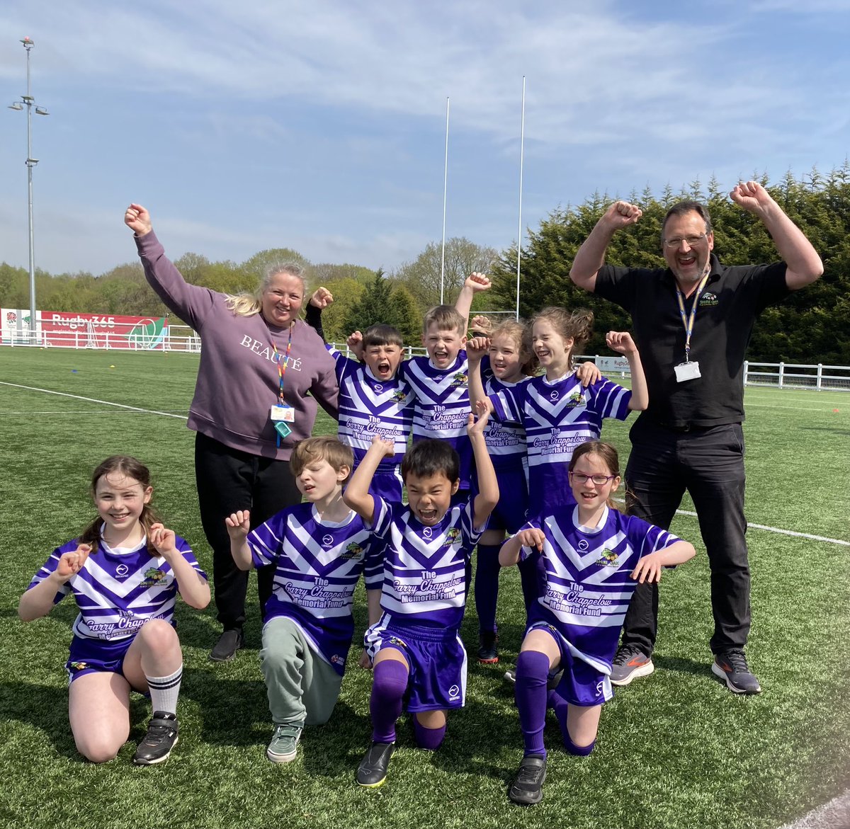 Shire Oak CE Primary School Rugby League (@shireoakrlfc) on Twitter photo Congratulations to our Y4 <a href="/shireoakce/">shireoak</a> girls & boys, winners of the <a href="/LeedsNWSSP/">LeedsNorthWestSSP</a> tag rugby tournament at <a href="/YarnburyRFC/">Yarnbury RFC</a>. Thank you to Natalie, Mrs Woodruff, our fellow schools & all the organisers. Lots of fun, lots of encouragement, lots of tries! Congratulations to our Y4 <a href="/shireoakce/">shireoak</a> girls & boys, winners of the <a href="/LeedsNWSSP/">LeedsNorthWestSSP</a> tag rugby tournament at <a href="/YarnburyRFC/">Yarnbury RFC</a>. Thank you to Natalie, Mrs Woodruff, our fellow schools & all the organisers. Lots of fun, lots of encouragement, lots of tries!