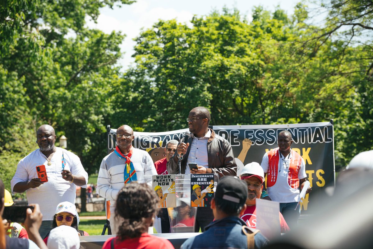 .@AfricansUS’s Alain: “Designating #TPS4DRC would allow Congolese individuals in the United States to live here and to work legally, reducing their suffering and contributing to their economic and social stability as well as that of their families.”