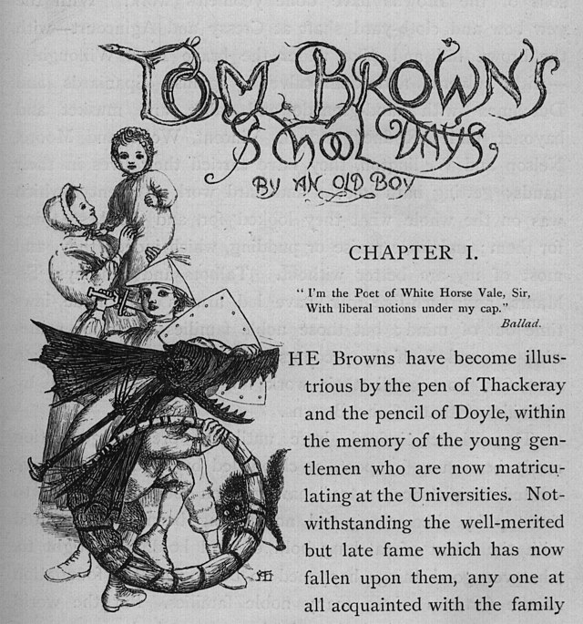 New blog post - about Tom Brown's  School Days and what it tells us about food (and beer) at Rugby in the 1830s.children-and-food-history.org.uk/blog/1784656_t…   #histchild #schooldinners #childrensliterature