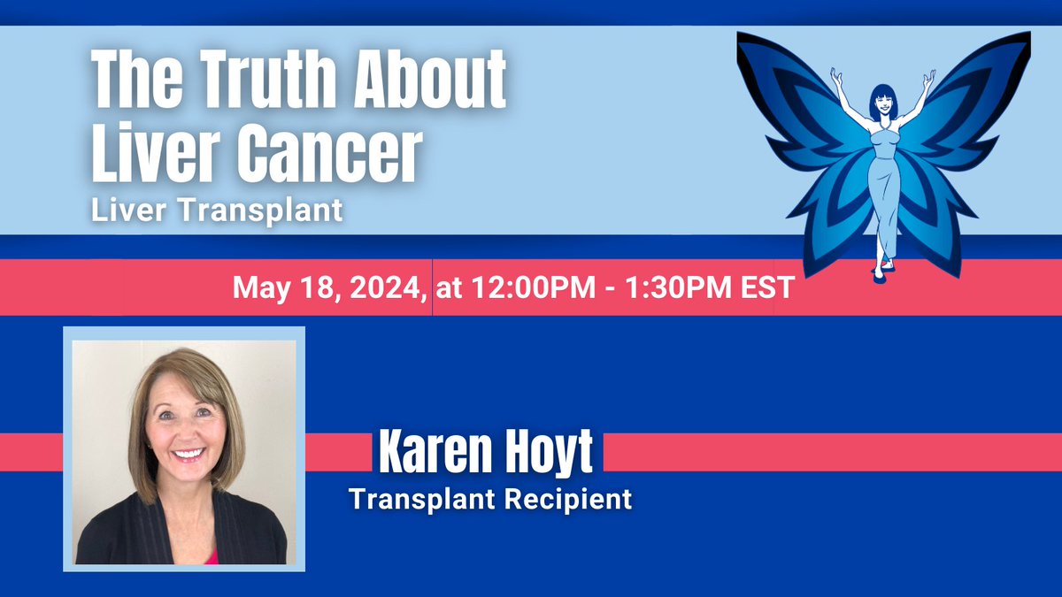 Meet Karen Hoyt, a teacher, patient, and advocate. Join our interactive workshop to hear her liver transplant story! 💙 👆 Register here: vist.ly/34xxc #livercancer #liverdisease #livertransplant