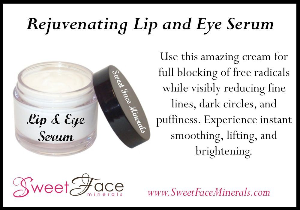 Our Lip and Eye Cream has a delicate feel to it but really plumps the skin and makes a noticeable difference to your face after applying it. Learn more here: buff.ly/3bGHc4L 
#lipserum #eyeserum #eyecream #skincare #allnaturalskincare #naturalskincare #sweetfaceminerals