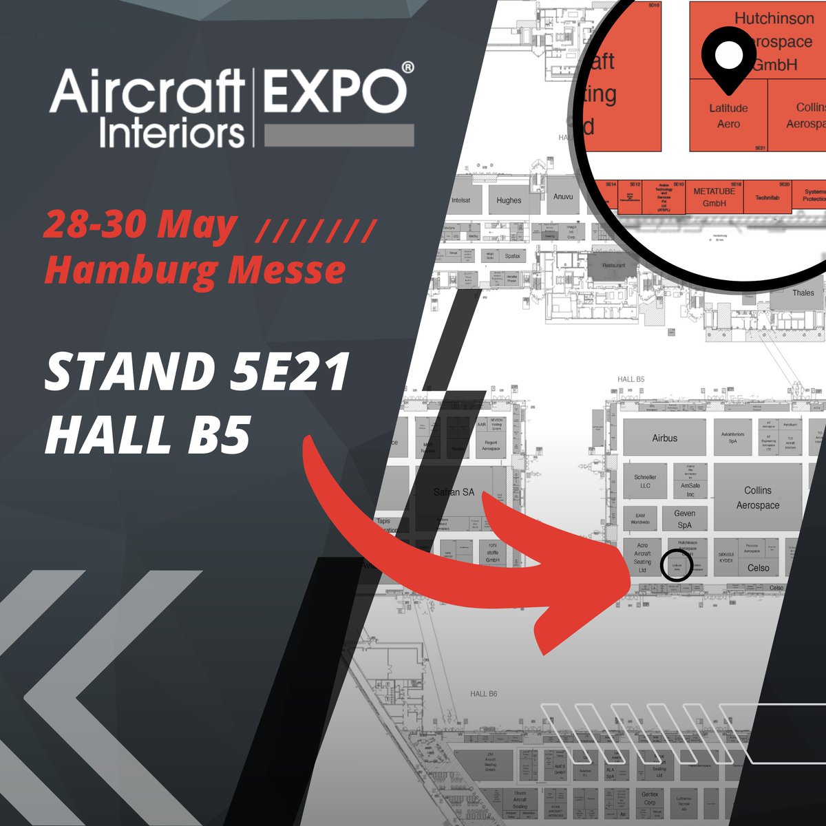 🛫 #AIX2024 is right around the corner! 🛫 Have you secured your meeting with the Latitude Aero sales team yet? Send us an email today at sales@latitude-aero.com to claim your spot before they’re gone! ⏰ #AIX #LatitudeAero #BookYourMeeting #PaxEx #AvGeek #Aviation #Hamburg…