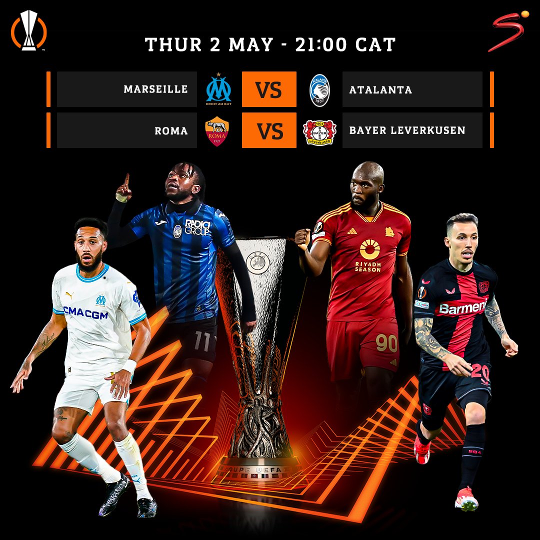 After a thrilling quarter-final, the UEFA Europa League returns today! Stay connected to DStv Compact to catch all the #UEL games LIVE on @SuperSportTV or stream on #DStvStream from anywhere! 📲💻