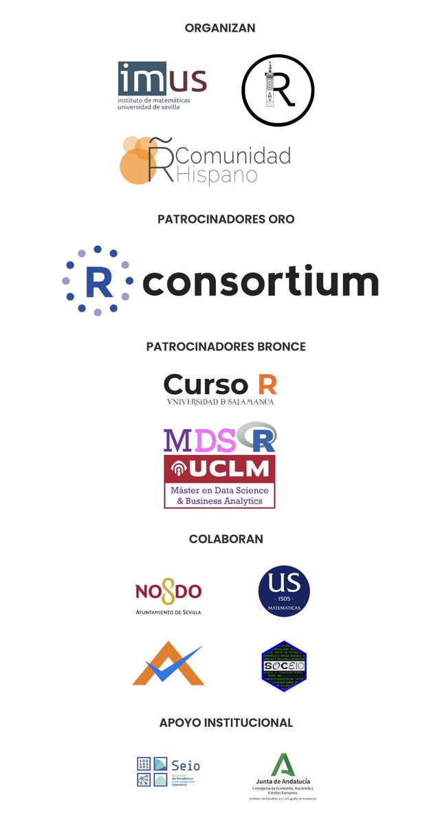Pero antes... ¿quieres formar parte de esta lista?

Conviertete en patrocinador de del Congreso

Más información: imus.us.es/congresos/IIIR…