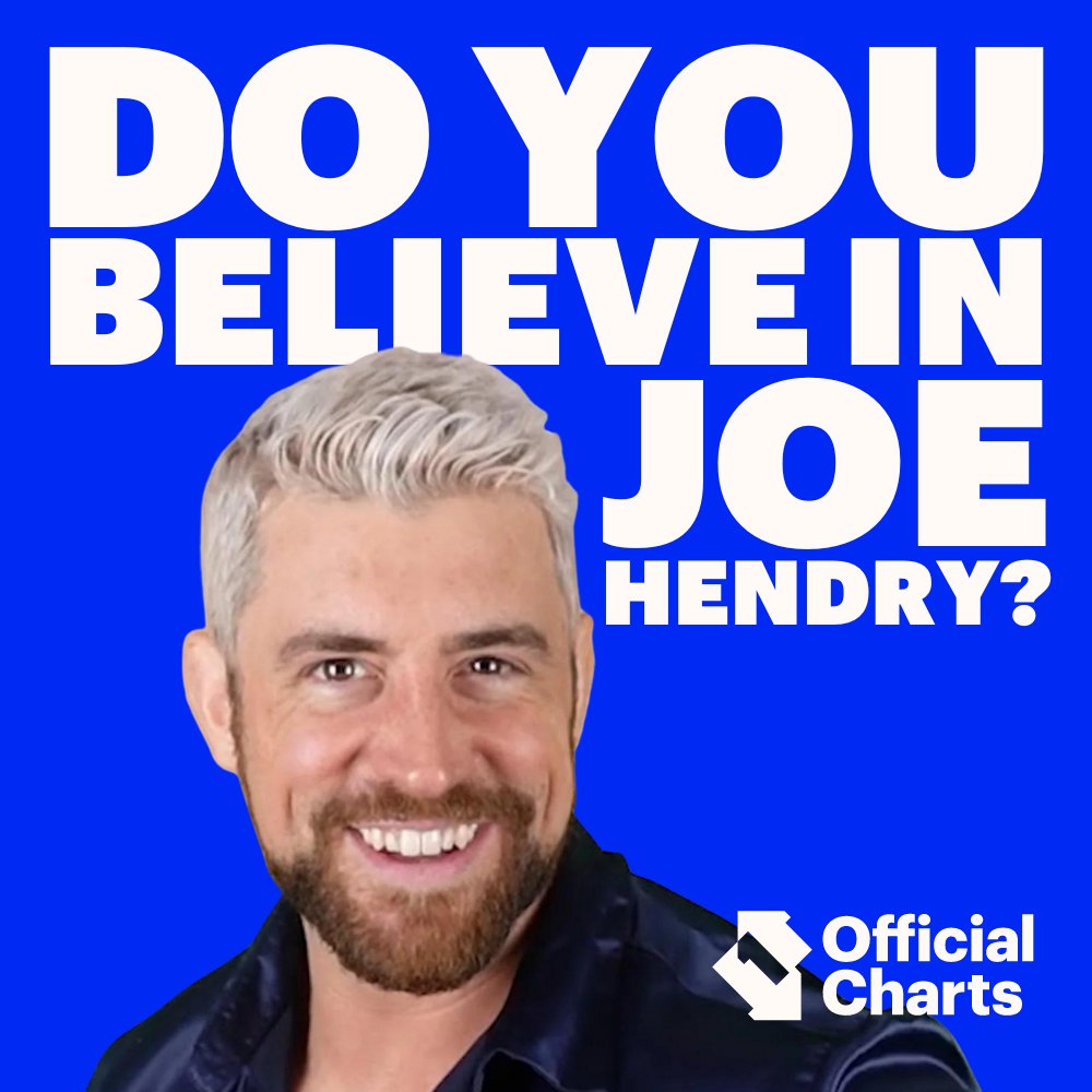 🗣️ Do YOU believe in Joe Hendry? 🗣️

<a href="/ThisIsTNA/">TNA Wrestling</a> wrestler #JoeHendry (<a href="/joehendry/">Joe Hendry</a>) makes his bid for Number 1 with #IBelieveInJoeHendry 💪🏆

Can he do it? 👀 

Check out Joe's competition right here: officialcharts.com/charts/singles…