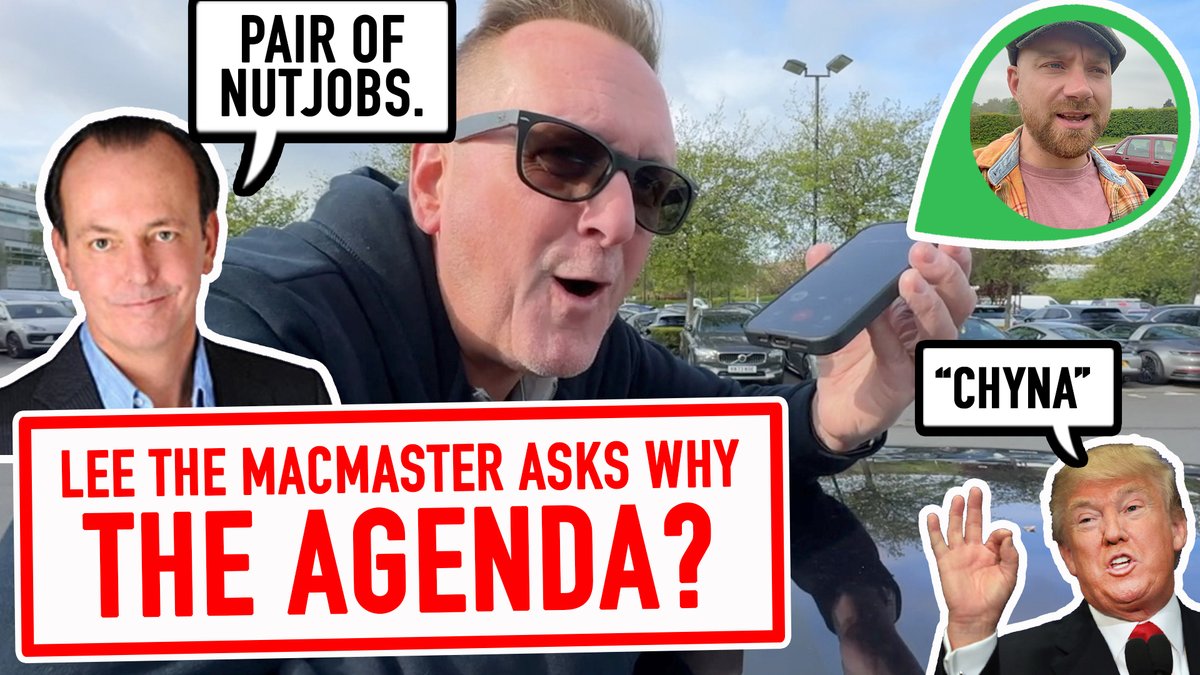 NEW VIDEO... Are EVs the future? MacMaster gets up Quentin Wilson's nose! This video was cut from Lee's longer video explaining how he got up Quentin Wilson's nose, when QW called Lee a 'Nut Job'. So what's all this about..? youtu.be/oZov1hImgn8