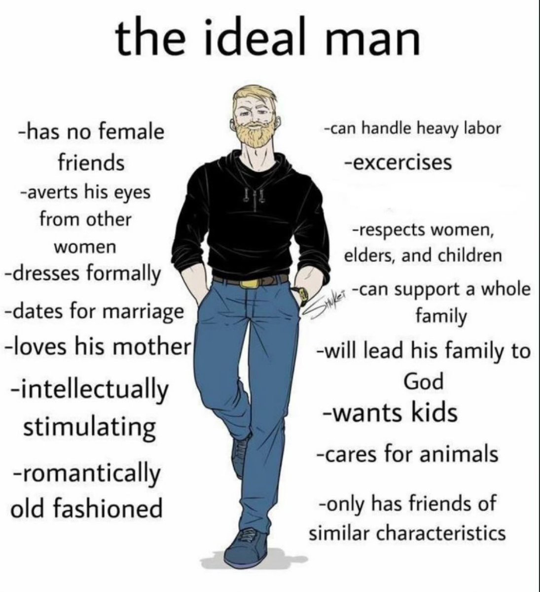 Is this the ideal man?