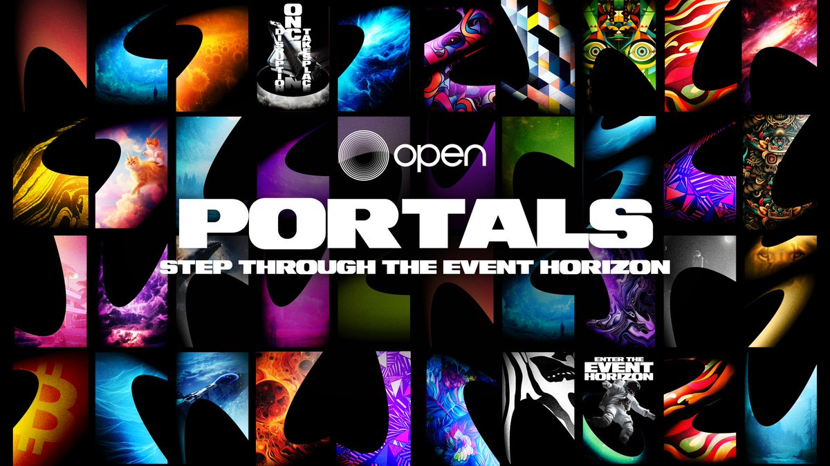 Announcing the launch of Portals on @MagicEden ⭕️ Portals is an abstract take on the ability of onchain tech to disrupt the status quo and how anything that enters the ‘event horizon’ & comes onchain, won’t go back ✊ 🔸Supply: 1000 🔸Price: Free 🔸Chain: Solana 🔸Date: May 6