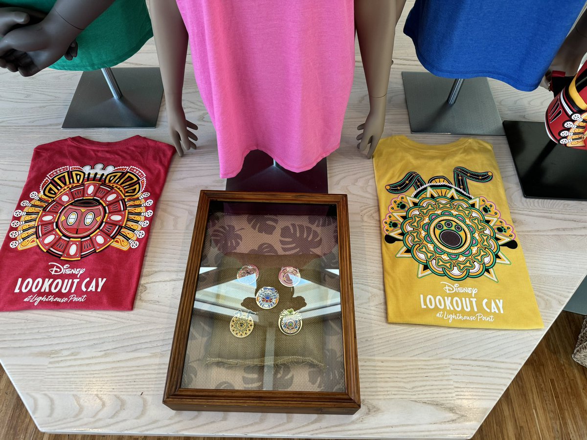 New merch for Disney’s Lookout Cay at Lighthouse Point!