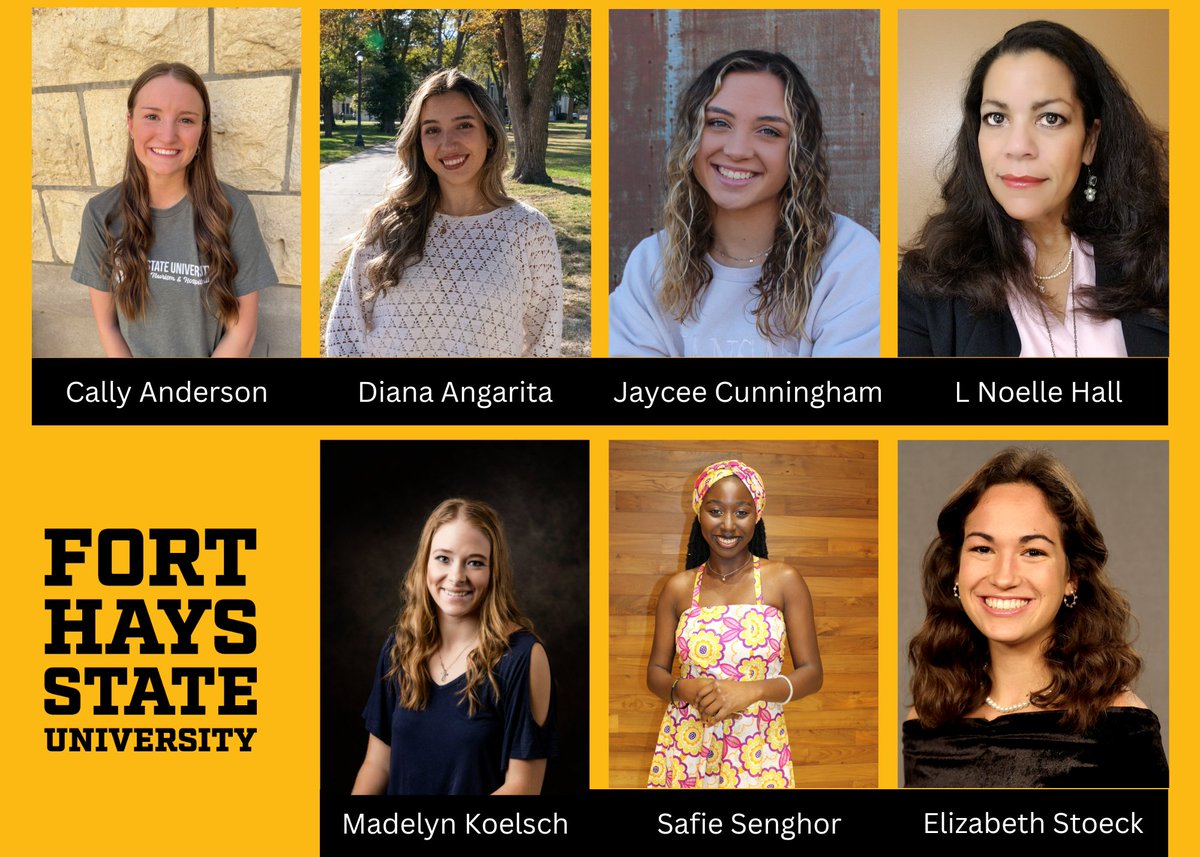 Seven seniors from the Fort Hays State University’s Department of Applied Business Studies were recently honored as outstanding students for 2024. Congratulations! 🐯 Read in full: hubs.ly/Q02vS_Sx0
