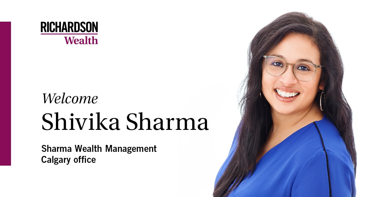 Shivika Sharma brings a fresh and empathetic perspective to financial planning, nurturing long-term client relationships, and empowering investors of different backgrounds. Welcome to Richardson Wealth! web.richardsonwealth.com/web/shivika.sh… #RichardsonWealth #WealthManagement #Calgary