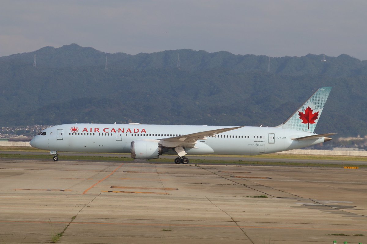 AC23 C-FGDX 787-9Dreamliner Air Canada 2024.5.2 KIX #関西国際空港 #エアカナダ